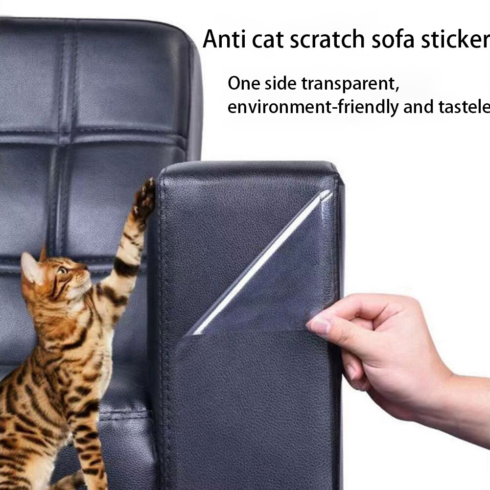 Ruban Anti-chat pour meubles, Film Anti-griffes pour canapé, Kit d&#39;ongles, résistant à l&#39;usure, protection contre les rayures