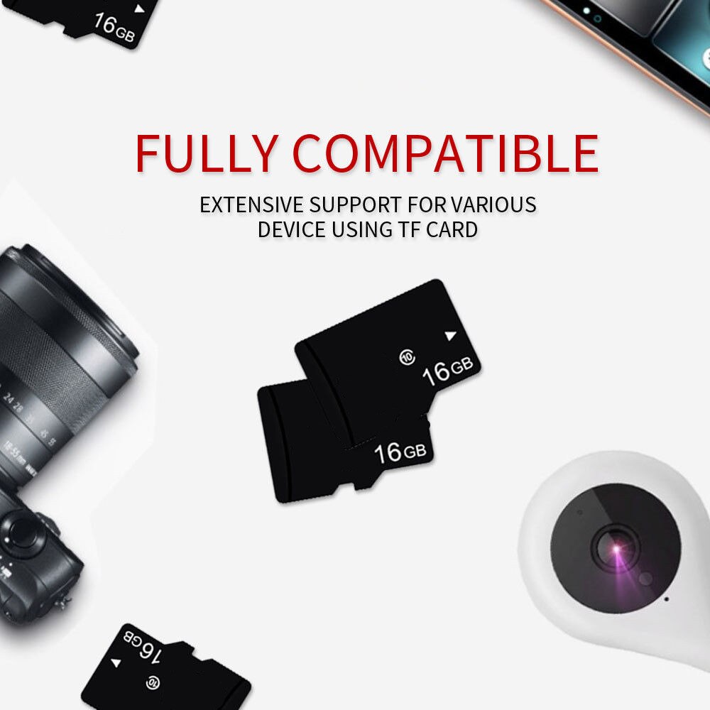 Memory Card 128GB 64GB 32GB 16GB 8GB SD TF Card Class10 Flash Card 8 16 32 64 128 GB Cartao De Memoria with Adapter