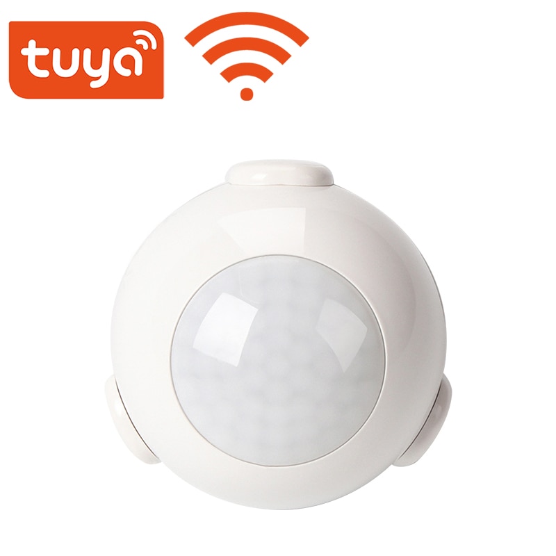 Smart Leven Batterij Aangedreven Wifi Tuya Pir Motion Sensor Detector Alarmsysteem Werken Met Ifttt