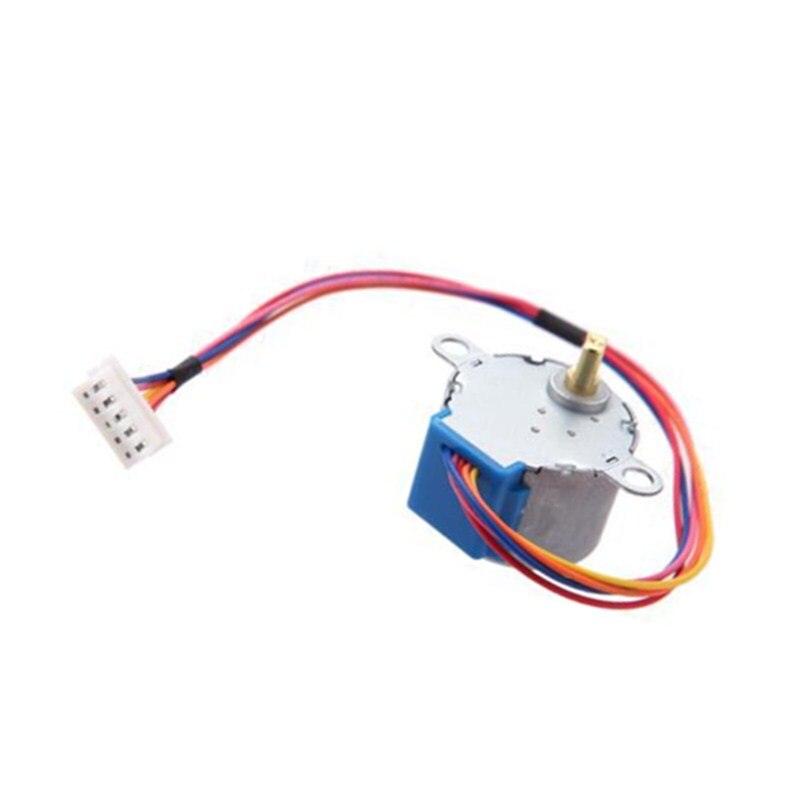 Motor paso a paso de 5 cables, 4 fases, 5V, 28BYJ-48-5V, 5 uds.