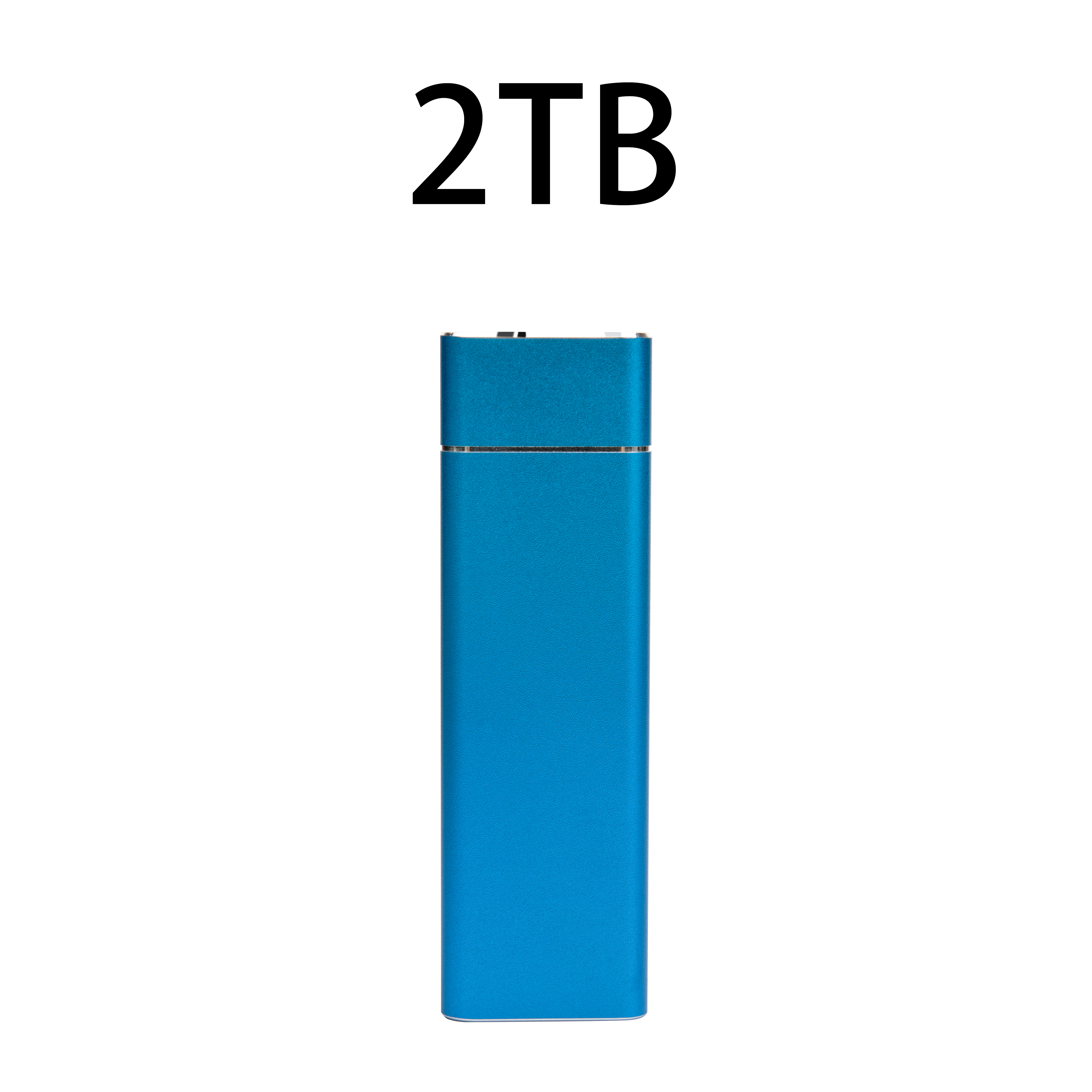 2TB Durable Portable External SSD USB3.1 Solid State Storage Drive For Laptop Mac Daily Storage: Burgundy