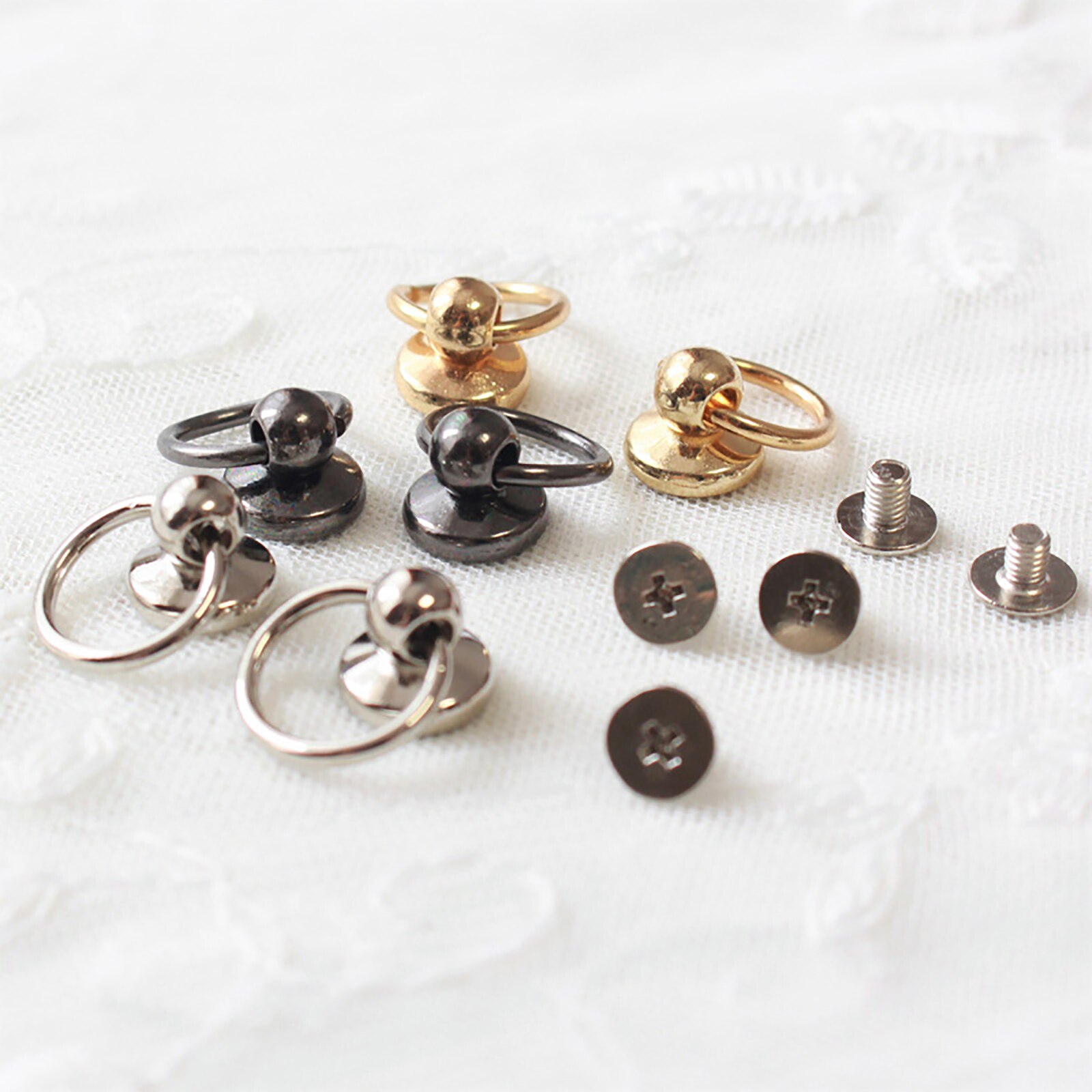 Rivets à tête ronde avec bouton Rivet, vis à tête pour homme