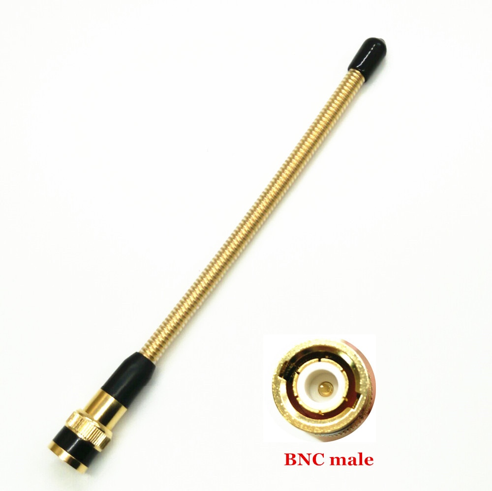 Oro Morbido Flessibile VHF BNC antenna 136-174 MHz Handheld Radio antenna per ICOM per IC-V8 V80 V80E V82 v85 F3S Radio