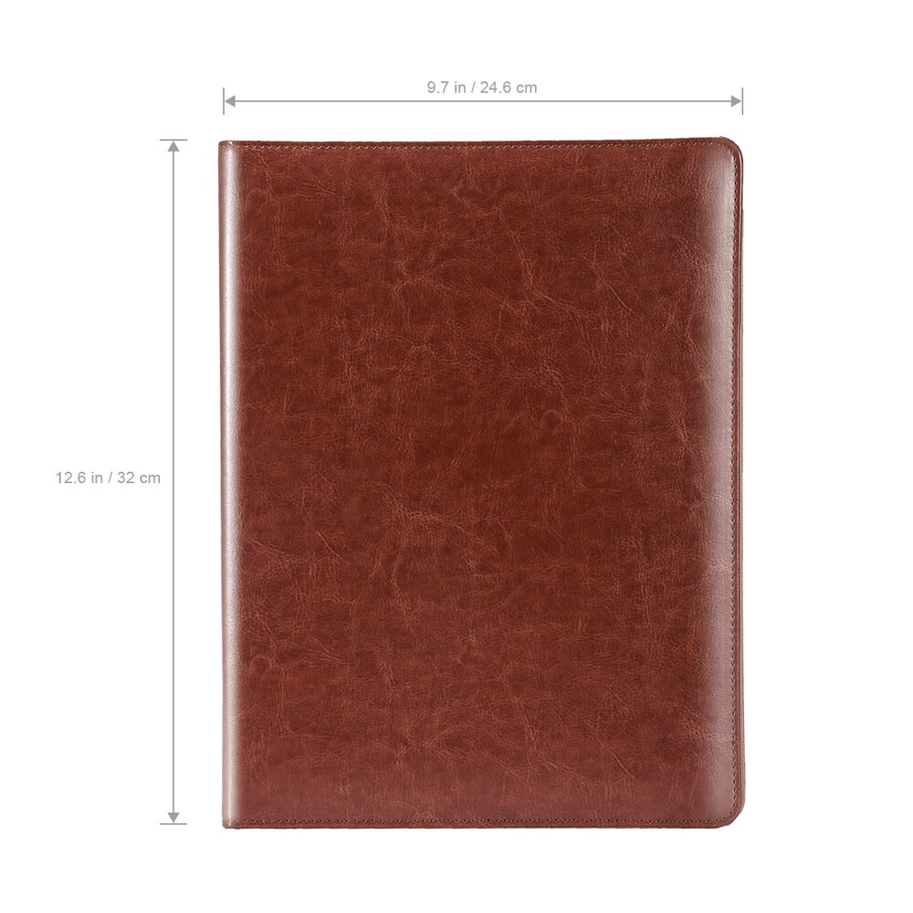 A4 Multifunction PU Loose-leaf Office Files Folder with Calculator and Inside Storage Pocket for Files Organization )