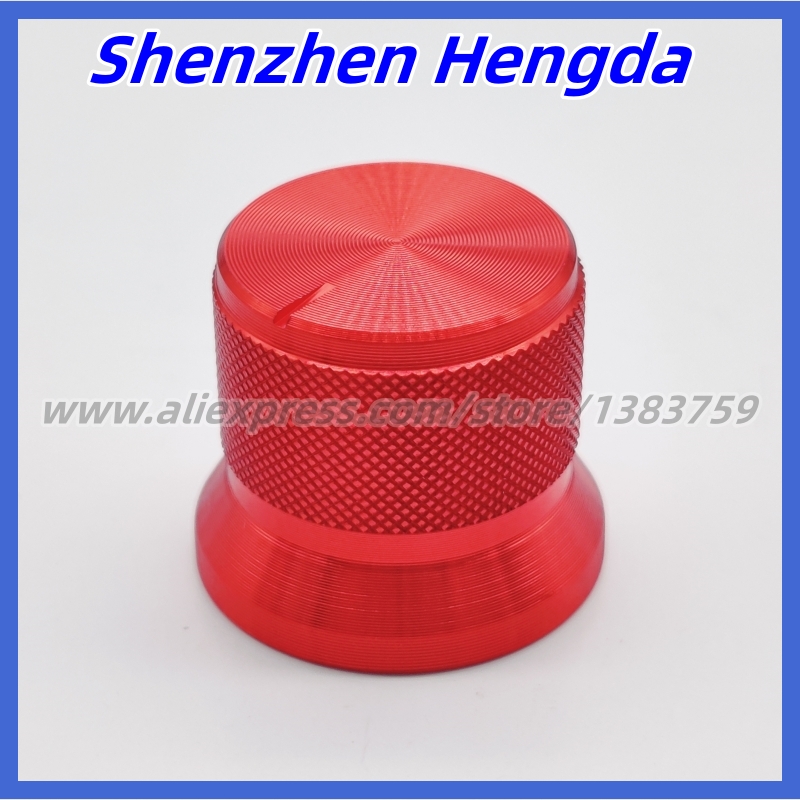 2 stück 20 × 17,5 MM verrotten Aluminium Legierung Knopf Kappe Potentiometer Geschwindigkeit Kontrolle schalten Knopf Geeignet Für Halb welle 6MM
