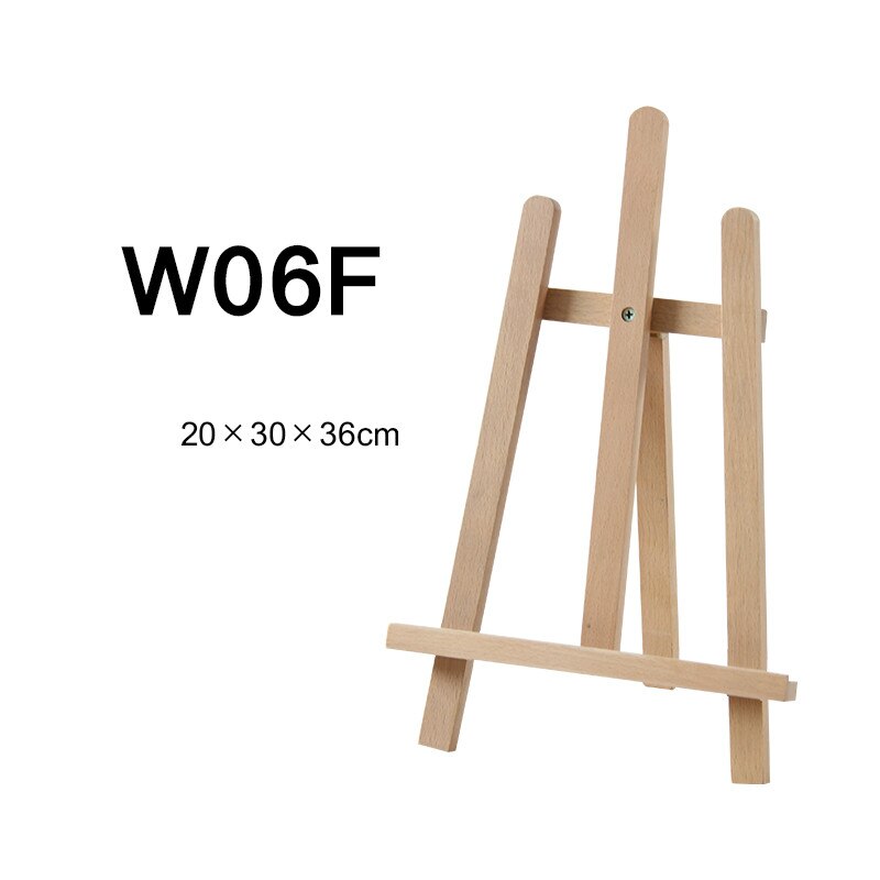 Mini bord staffli caballete de pintura trä konstnär oljefärg staffli stativ konst tillbehör för konstnär akvarell målarbord lienzo: W06f