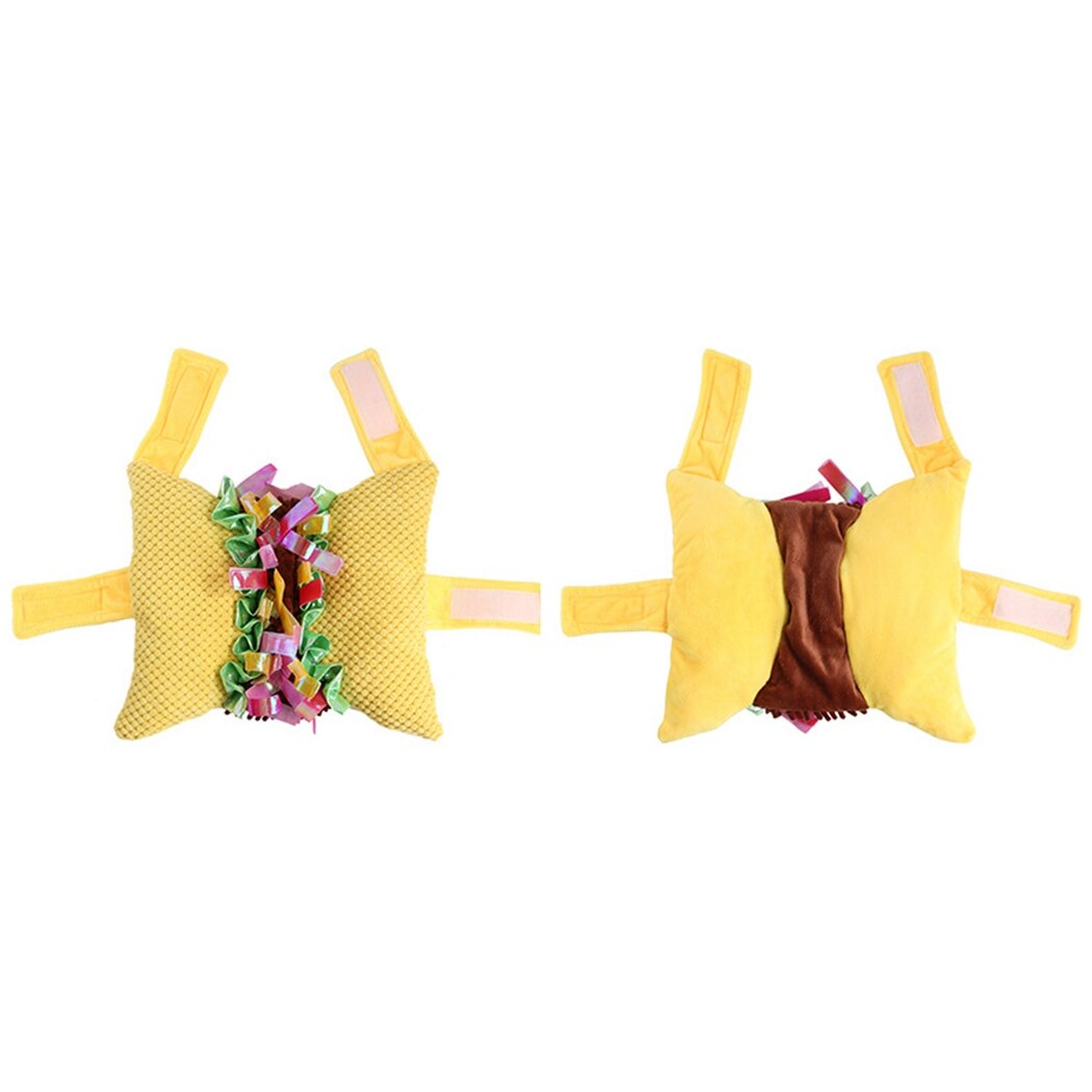 Pet Halloween Hamburger Cosplay Costume Clothes Dog Costume Keep Warm Funny Dog Clothes Christmas Party Pet Cat Clothes S/M/L