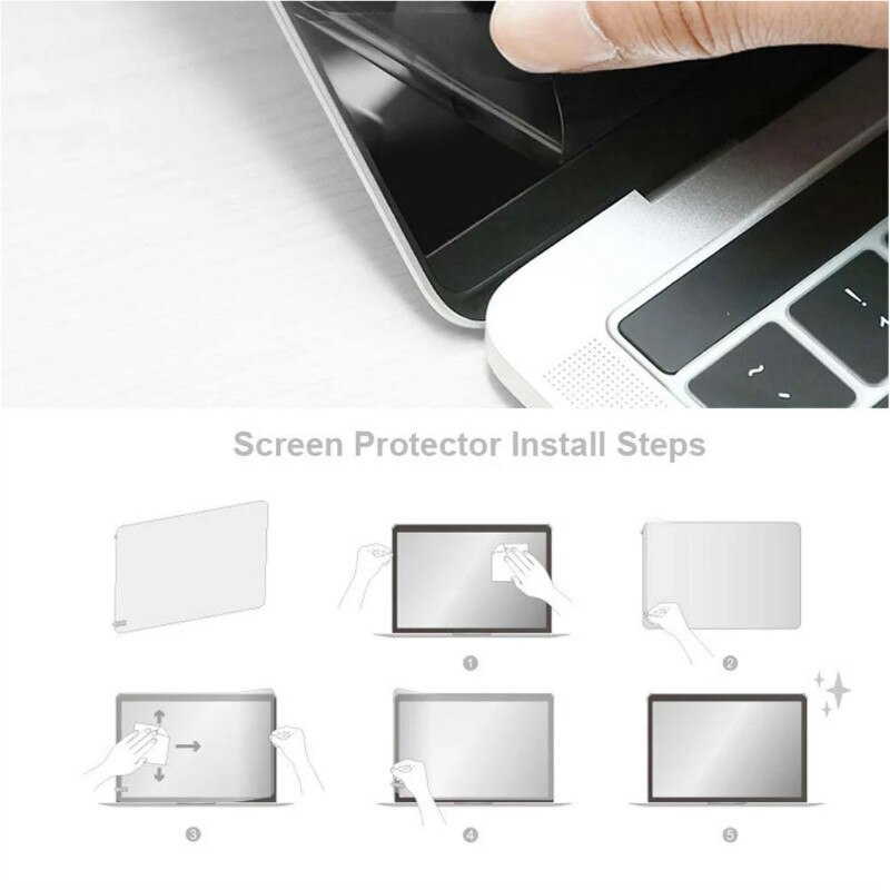 Protector de PANTALLA Full HD SUB 4K, 16:9, 340mm x 190mm, accesorios para PC, portátil, película protectora, compatible con 3 dispositivos