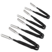 Silicone Handle Food Tongs Ice Tongs Clips for Salad BBQ Grill Multifunctional Kitchen Serving Cooking Tongs Bar Accessories