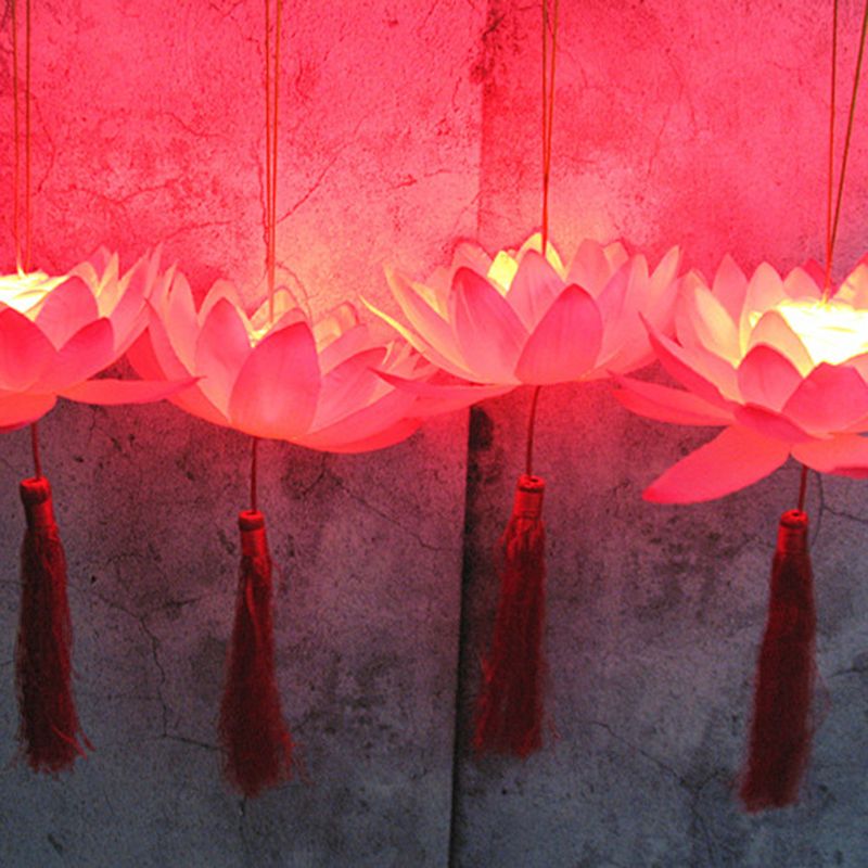 Portable Amazing Blossom Lotus Flower Light Lamp P... – Grandado