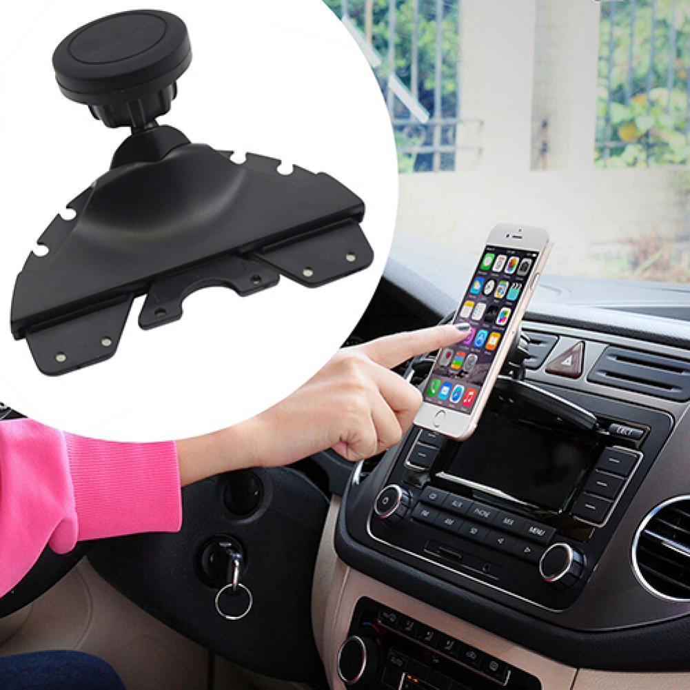 Universal Car CD Player Slot Magnetic Mount Holder for iPhone iPad Tablet GPS