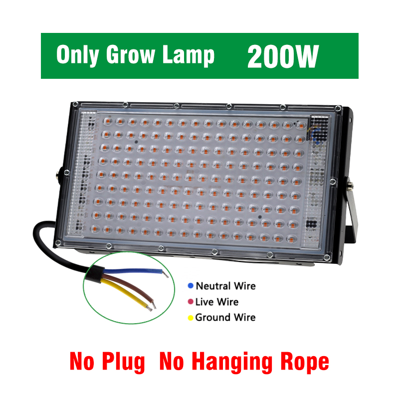 Full Spectrum LED Grow Light With Stand AC220V Phyto Lamp With On/Off Switch For Greenhouse Hydroponic Plant Growth Lighting: SKY BLUE
