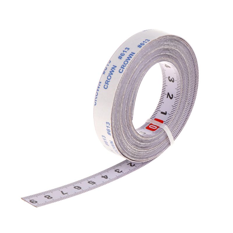 Miter Track Tape Measure Self Adhesive Metric Steel Ruler Miter Saw Scale For T-track Router Table Saw Band Track 1/2/3/5M