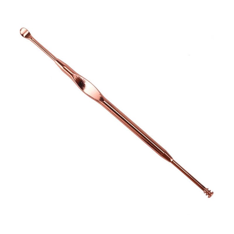 Portable Ear Wax Cleaner Ear Massage Earpick Earwax Removal Tool Stainless Steel Earwax Remover Health Care Tool: 2