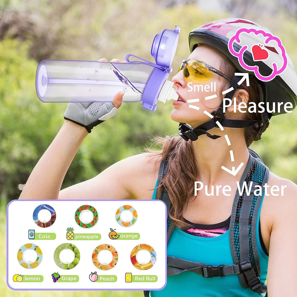 1 stks Smaak Pods voor Lucht Waterfles Luchtfles Pods Sport Water Cup Ringen Outdoor