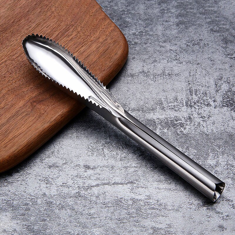 Household Stainless Steel Fish Scales Two Way Serrated Kitchen Gadgets Home House Kichen Fishing Supplies Stainless Steel Tools