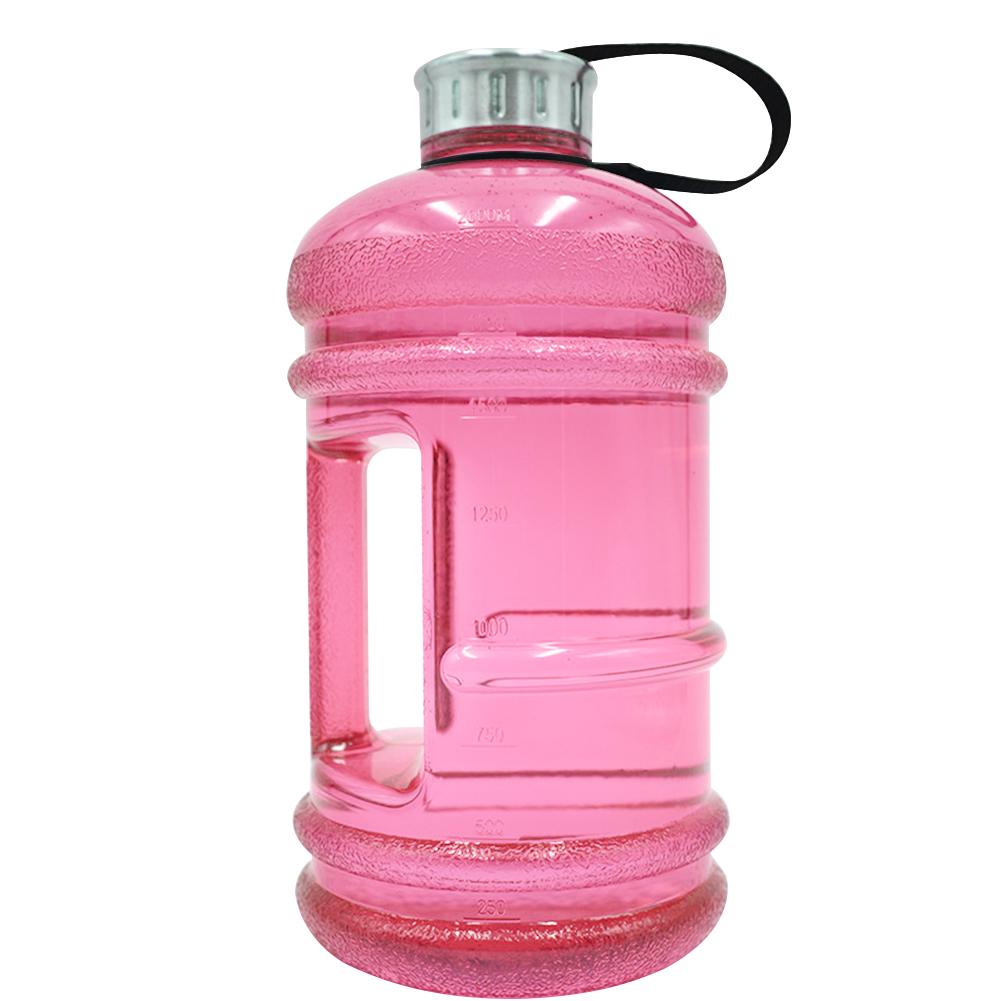 Botella de agua de gran capacidad de 2.2L, tetera con empuñadura sin BPA PETG, para gimnasio, Fitness, deportes al aire libre, turismo, Camping