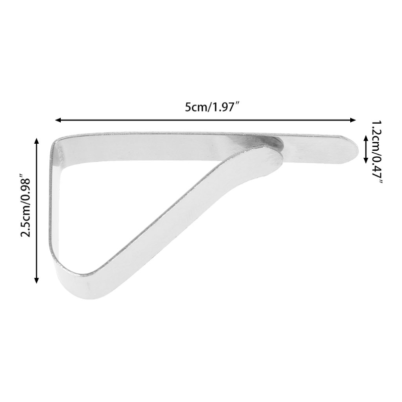 4Stck Tisch Tuch Tischdecke Clip Klemme Halfter Für Party Hochzeit Edelstahl