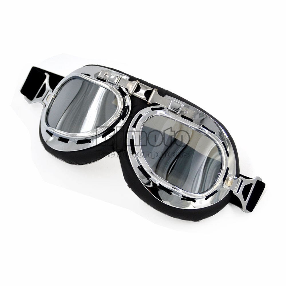 Bjmoto Motor Motorcycle Goggles Gekleurde Zonnebril Scooter Moto Bril 5 Kleuren Motocross Goggle