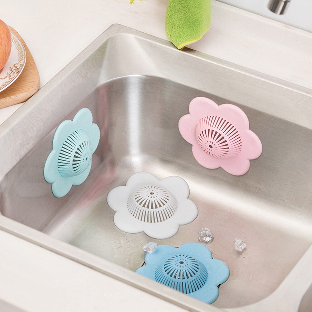 Tapón de goma circular de silicona para filtro de fregadero, tapón de agua antibloqueo, tapón para bañera, baño, cocina, tapón de lavabo