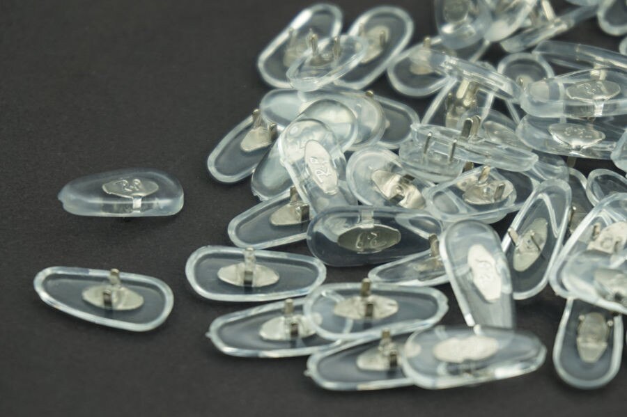2 Stks/partij Siliconen Aviator Bril Lenzenvloeistof Zonnebril Neus Pads Voor Rb Clip-On