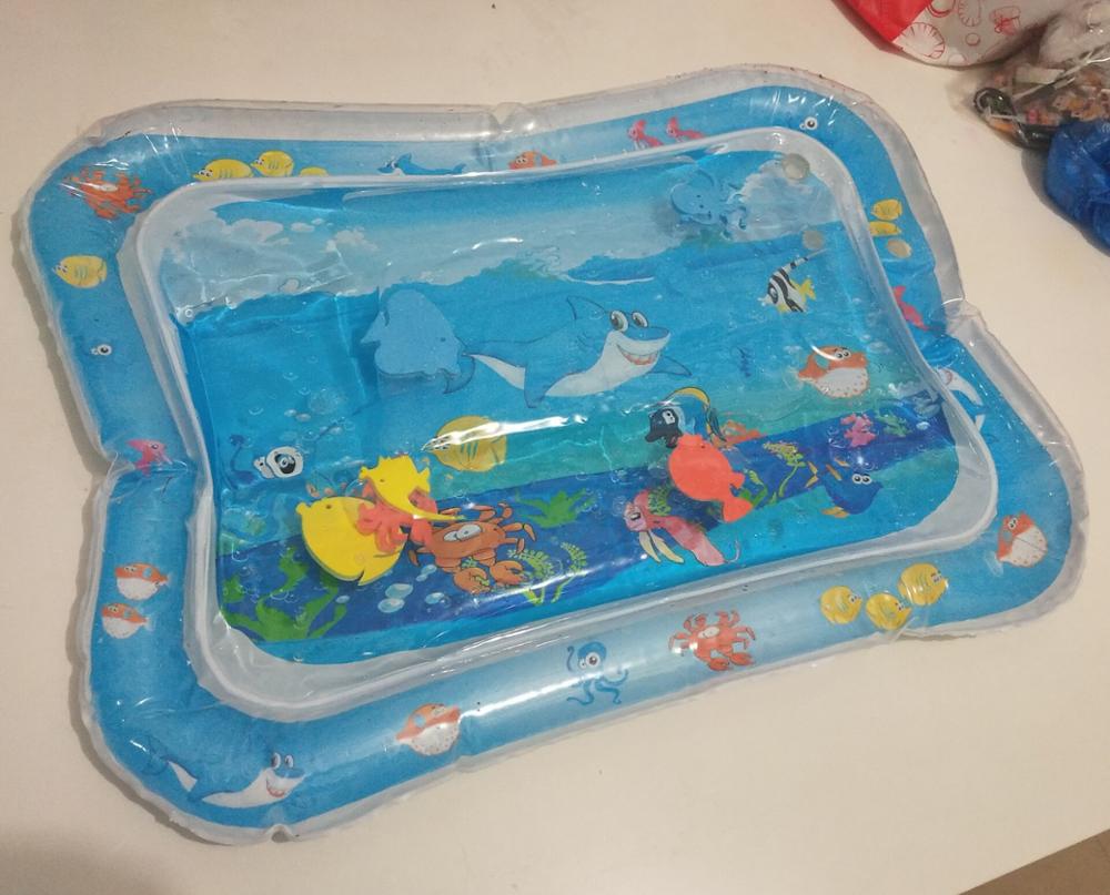 Sommer Baby Spielzeug cool Requisiten Entzückende Ebene Wasser Matten Karikatur freundlicher Gehirn Entwicklung Kopf hoch Ausbildung Abstammung Zeit