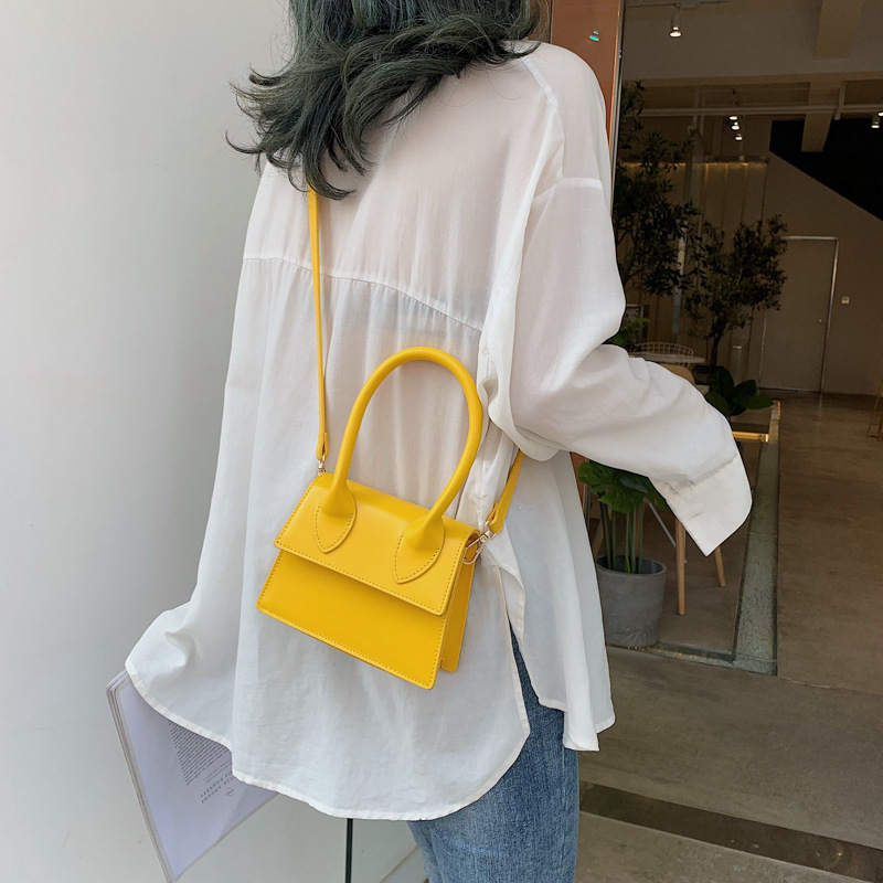 femmes Mini sac à bandoulière deux taille sac à bandoulière en cuir PU sac petit rabat d'embrayage moraillon sac à main messager