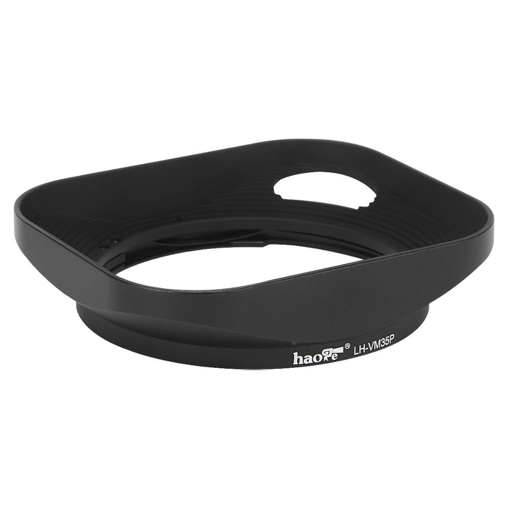 Haoge LH-VM35P Bajonett Metall Platz Objektiv Haube für Voigtlander Nokton Asphärische 35MM 40mm f 1,2 50MM/1,2 VM Aushöhlen Entwickelt