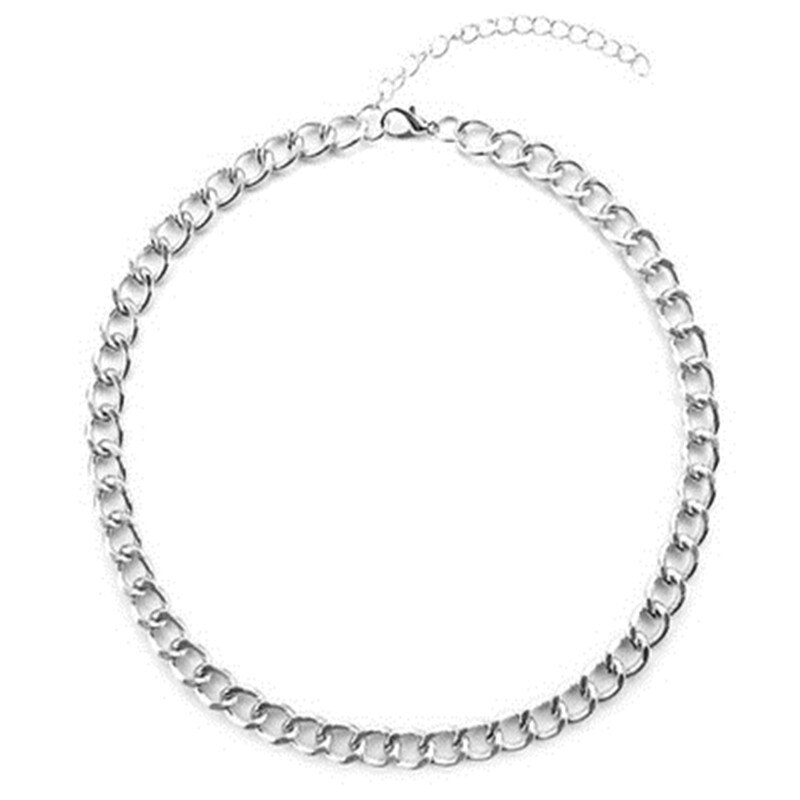 Link Chain Choker Ketting Voor Vrouwen Charme Ketting Collares Sieraden