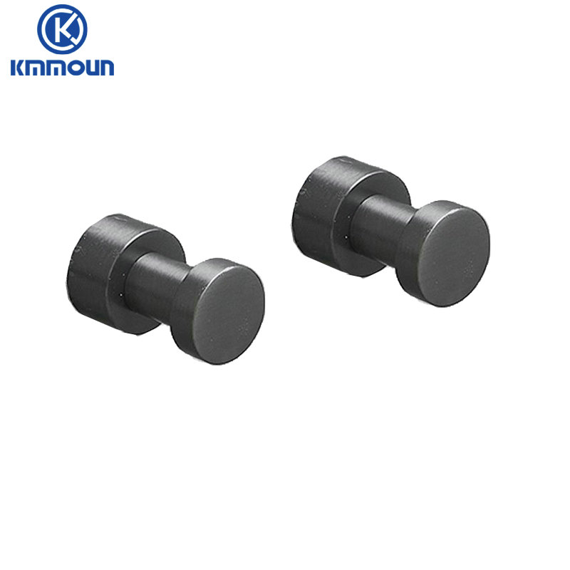 Robe Haken Messing Kleiderbügel Haushalt kleine Dekoration rostfrei Handtuch Haken Kleiderbügel Schlüssel halter Bad zubehör: Schokolade
