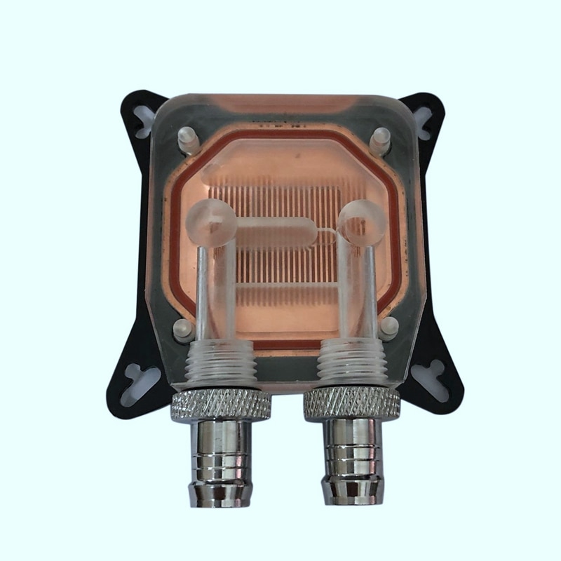 Gpu Water Block Cooling Double Channel Of Copper Column Video Graphics Card Water Cooler Radiator 0.4Mm