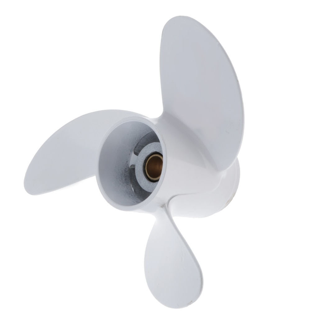 2 Stroke 3 Blade Prop Propeller for Inflatable Boat Kayak Canoe Fishing Dinghy Raft - Easy Installation - Select Sizes