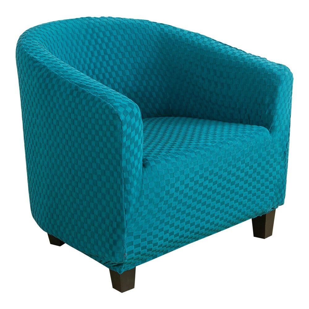 Elastische bankhoes katoen strakke wikkel all-inclusive bankhoezen voor woonkamer hoekbankhoes fauteuilhoes 1- zits: A