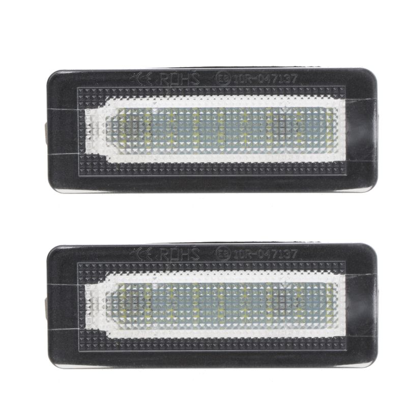 2X18 Smd Led Kenteken Licht Lamp Fout Gratis Voor Benz Smart Fortwo Coupe Cabriolet 450 451 w450 W453 E7CA