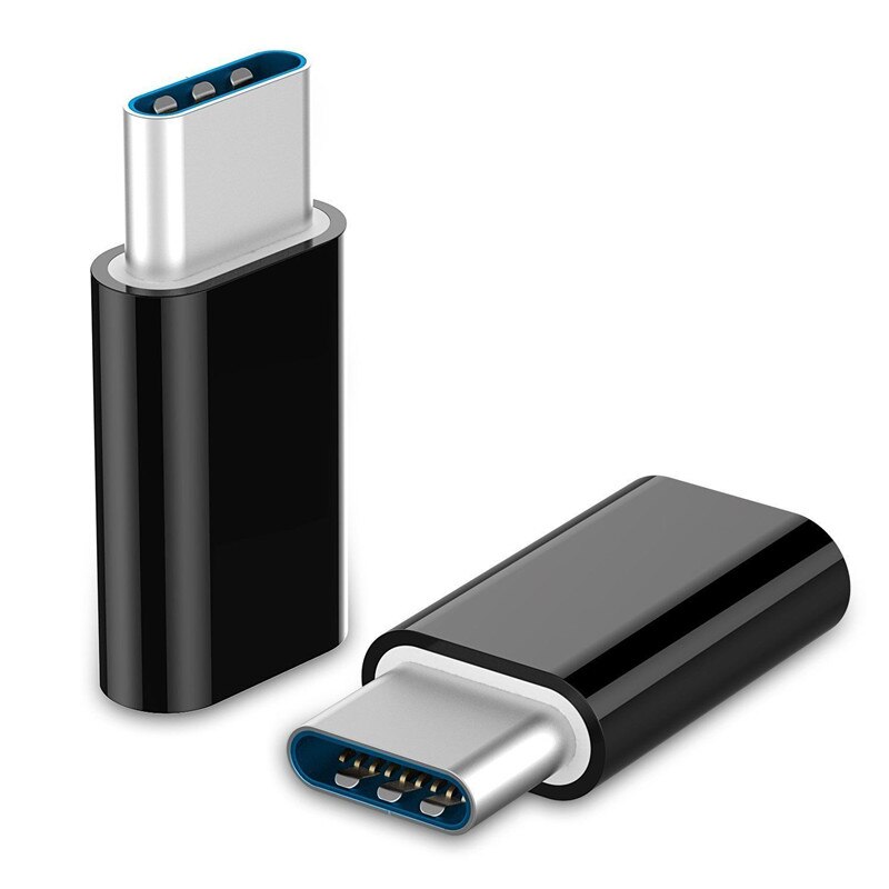 Conector tipo OTG C USB 3,1 tipo C macho a Micro USB hembra adaptador de datos conector Convertidor para Huawei P9 adaptador de teléfono