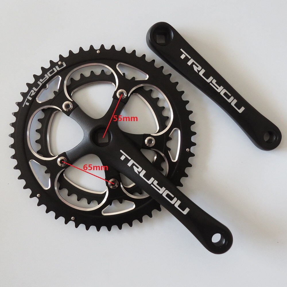 Kettingblad bcd 110 53t 50t 48t 46t 39t 34t kettingblad racefiets vouwfiets kettingbladen cnc voor dubbele schijf