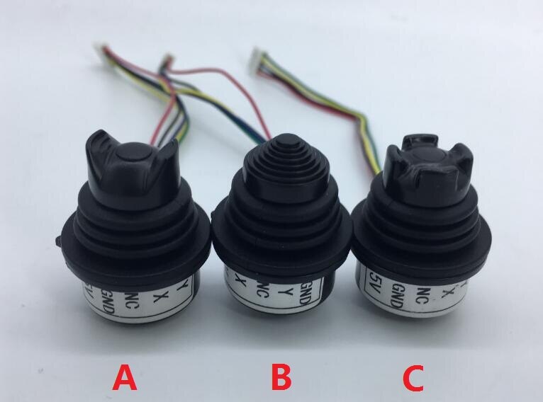 2-axis Industrial Hall Joystick, Handle