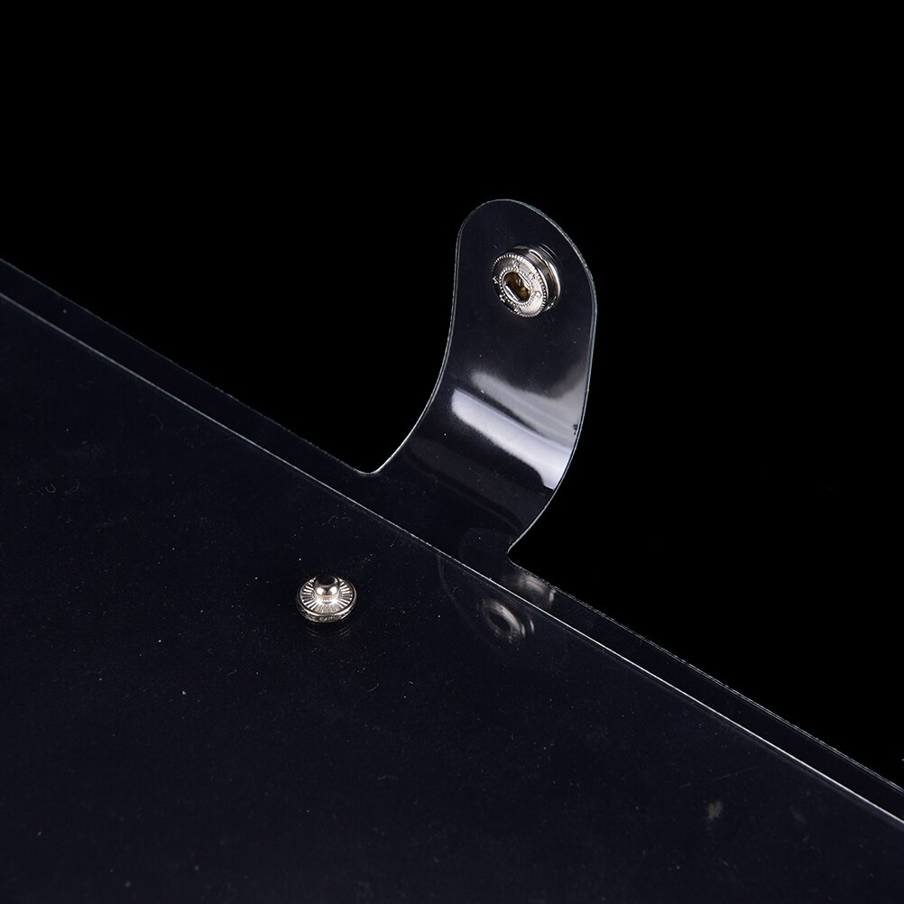 PVC Notebook Accessory Sheet Shell Office School Stationery Transparent Concise 6 Holes Binder Planner Cover A5/A6/A7