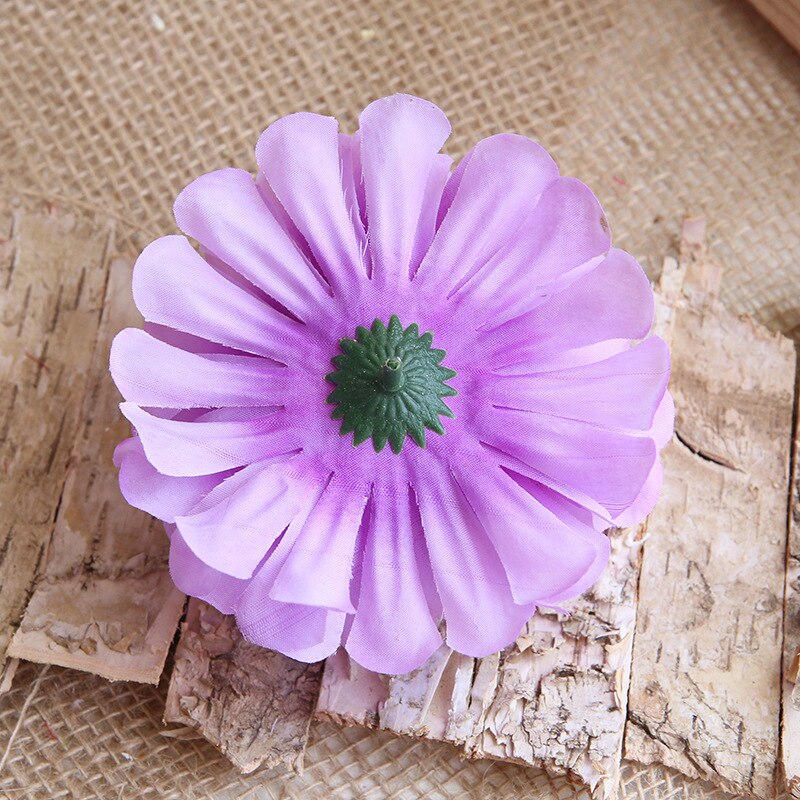 Grosse boule de marguerite 3 pièces 10cm | Fausse fleur artificielle de , fleur pour mur de maison et mariage, bricolage de décoration d'arrière-plan manuel