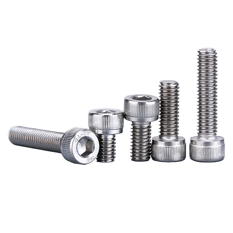 M6*50mm 2Stk. Edelstahl-Schrauben Set, Knopfkopfschrauben Silber Knopfkopfschrauben Ideal für DIY Holzarbeiten Reparatur, für hausgemachte M6*50mm 2Stk. Edelstahl-Schrauben Set, Knopfkopfschrauben Silber Knopfkopfschrauben Ideal für DIY Holzarbeiten Reparatur, für hausgemachte