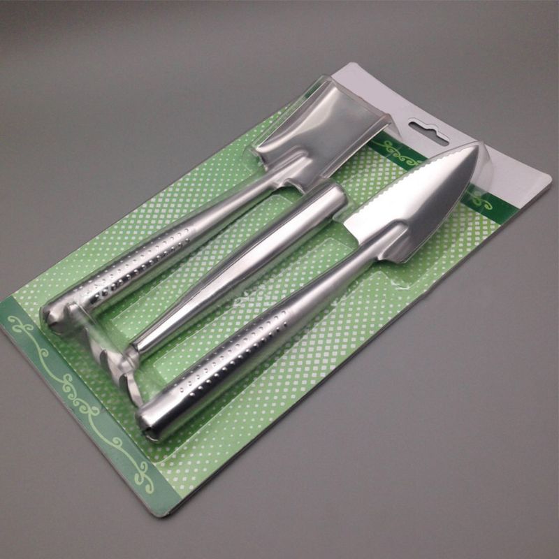 3 Pcs Hand Transplant Shovel and Harrow Hand Rake with Non-Slip Ergonomic Handle Gardening Kit Digging Trowel Bonsai Farming