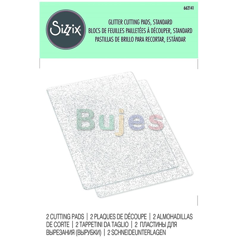 Sizzix Standard Cutting Pads 662141, 1 Pair, Used To Sandwich The Die and Material for Cutting and Embossing.: Default Title
