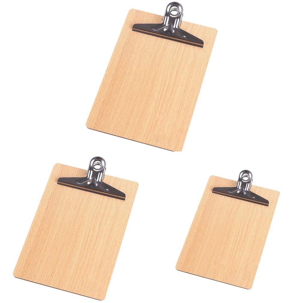 File Folder Board Clip Note Clipboard Paper Menu Organizer Memo Pads Stationery Simple Note Pad Clip School Supplies