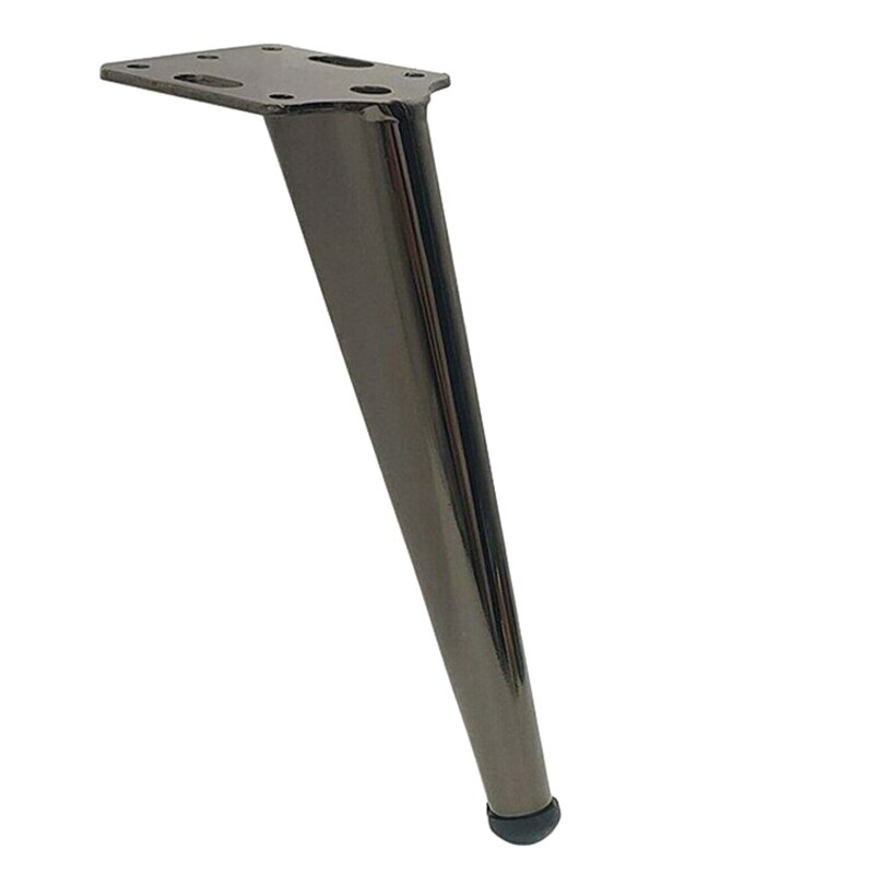4 pezzi piedini di supporto in metallo piedini per divani conici piedini per tavolo armadio gambe per tavolo 18Cm con accessori per viti di montaggio: Di legno
