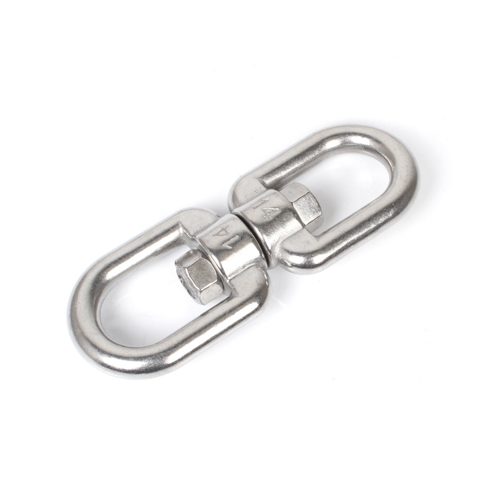M3~16 Swivel Eye Double Ended Round Ring Rotating Hoist Eye to Eye Bolt 3pcs