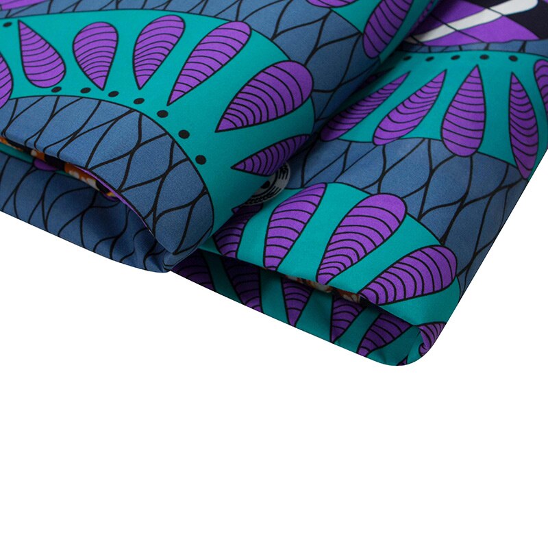 Neue Afrikanischen Wachs Stoff Garantiert Original Echt Wachs Muster Ankara Drucken Stoff