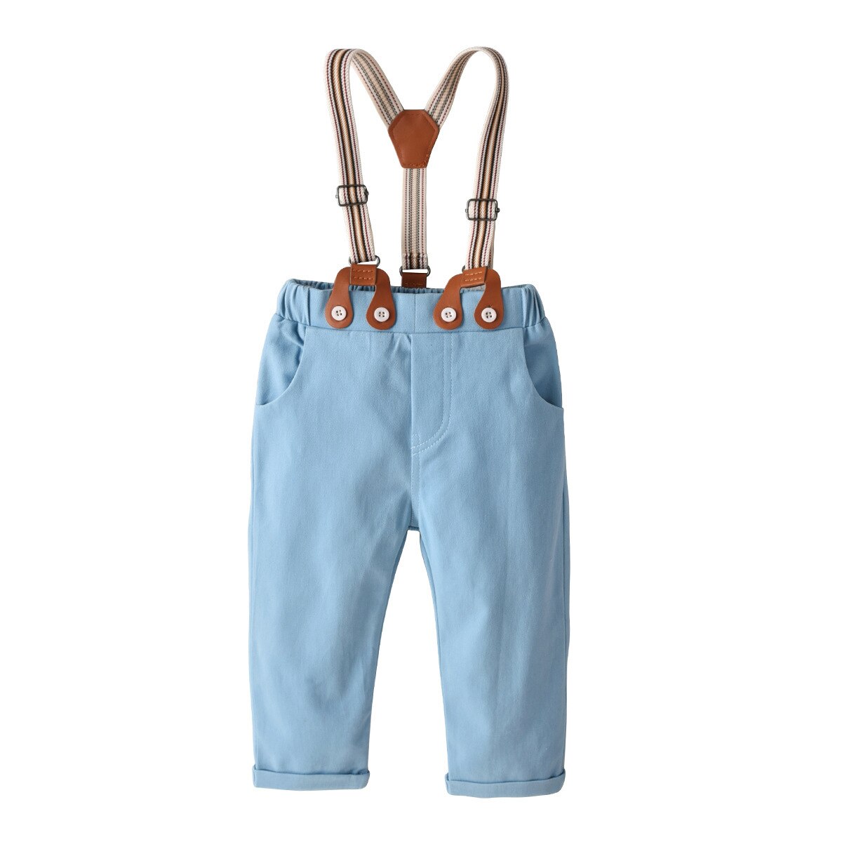 Katoen Jumpsuit voor Pasgeboren Jongen Kinderen Jarretel Broek Overalls voor Kinderen Rechte Broek Baby Jongens Lente Kleding 0-2 leeftijd: 12m