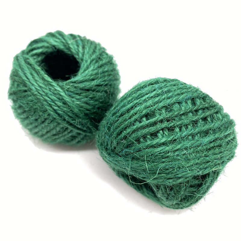 25Meter/roll Natural Hessian Burlap Jute Twine Rope for Wedding Party Decor Ribbon for DIY Party Craft Decorations: 13