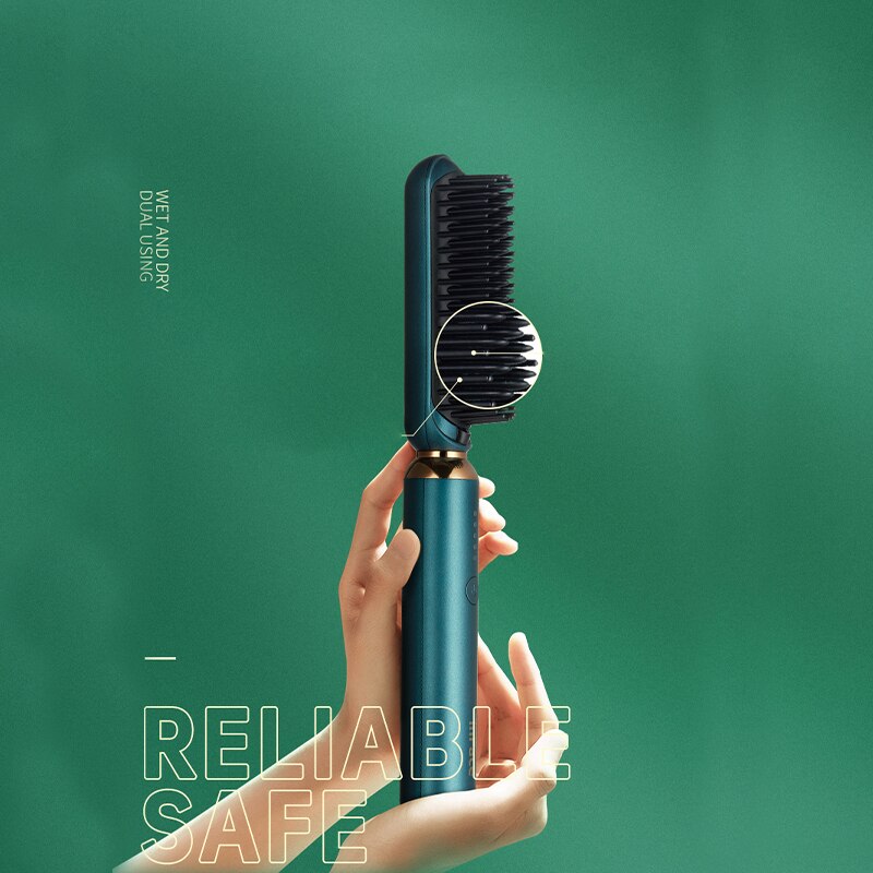 Xiaomi-peine de pelo liso InFace, rizador de pelo con iones negativos, protege el cabello, cerámica, calor, temperatura constante estable