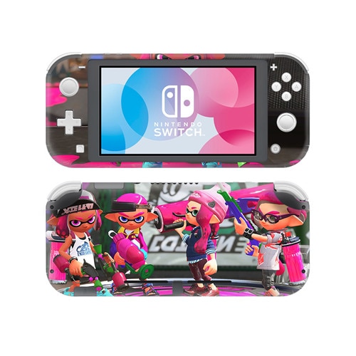 Splatoon 2 Skin Sticker Decal For Nintendo Switch Lite Console & Controller Protector Joy-con Nintend Switch Lite Skin Sticker: YSNSL0194